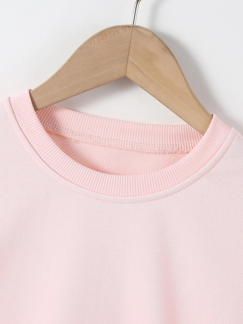 Gyerekek őszi kapucnis pulóver Tipegő lány ruhák kapucnis pulóver Love Pattern Top lányok őszi tél pulcsi kabát dzseki ruházat