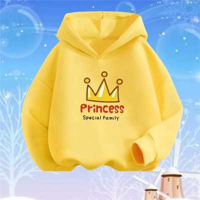 Rozā sirds ziedu apdrukas kapuces meitenēm ar garām piedurknēm džemperis, brīvs džemperis pavasara rudens kokvilnas pamata modes apģērbi