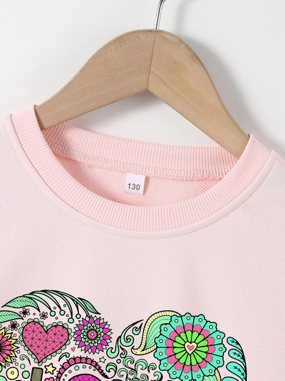 Karsts bērnu rudens un ziemas džemperis 4–12 gadus vecs poliestera karikatūras drukas tops zēniem un meitenēm Labi bērnu džemperis ar garām piedurknēm