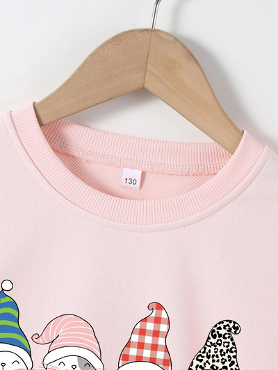 Karsts bērnu rudens un ziemas džemperis 4–12 gadus vecs poliestera karikatūras drukas tops zēniem un meitenēm Labi bērnu džemperis ar garām piedurknēm