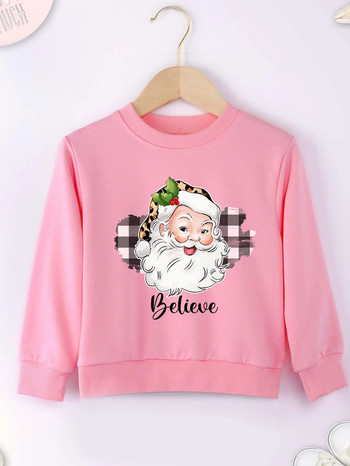 Santa Claus Head print πουλόβερ Cool πουλόβερ εκτύπωση New Seasons Unisex μακρυμάνικο άνετο χριστουγεννιάτικο στυλ