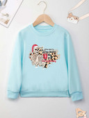 Ziemassvētku galvaskausa apdrukas džemperis Forša džempera apdruka Jauns Four Seasons Unisex garām piedurknēm ērts Ziemassvētku stils