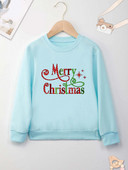 Priecīgus Ziemassvētkus apdrukāts džemperis Foršs džemperis ar apdruku New Seasons Unisex garām piedurknēm ērts Ziemassvētku stils