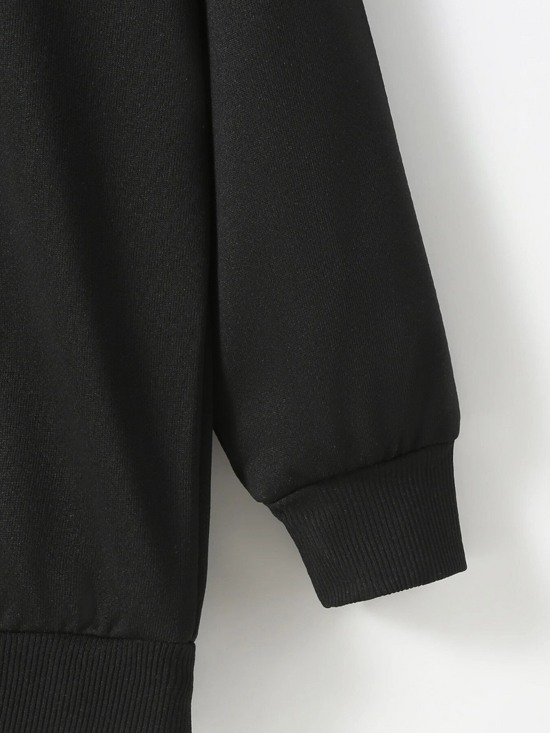 Karsts bērnu rudens un ziemas džemperis 4–12 gadus vecs poliestera karikatūras drukas tops zēniem un meitenēm Labi bērnu džemperis ar garām piedurknēm