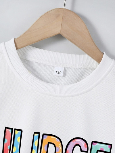 Karsts bērnu rudens un ziemas džemperis 4–12 gadus vecs poliestera karikatūras drukas tops zēniem un meitenēm Labi bērnu džemperis ar garām piedurknēm