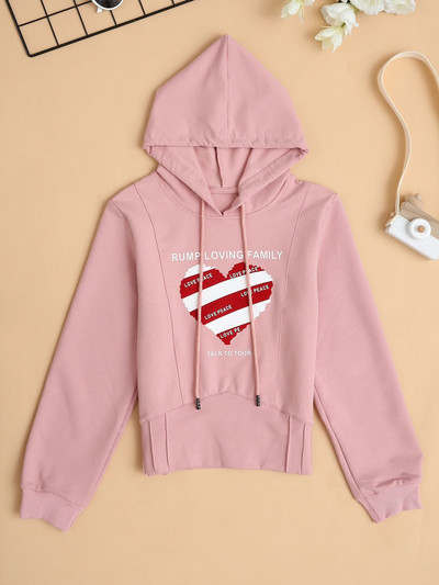 Jauns bērnu rudens ziemas džemperis ar kapuci 4–12 gadu poliestera multfilmu drukas tops zēniem un meitenēm Bērnu džemperis ar garām piedurknēm ar kapuci