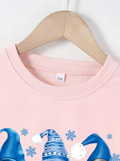 Karsts bērnu rudens un ziemas džemperis 4–12 gadus vecs poliestera multfilmu apdrukas tops Zēniem un meitenēm Labi bērnu džemperis ar garām piedurknēm