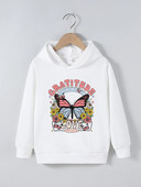 4-12 éves Őszi kapucnis pulóver kisgyermek lányoknak Ruhák kapucnis pulóver Anime mintás felső lány őszi téli kapucnis kabát jelmez