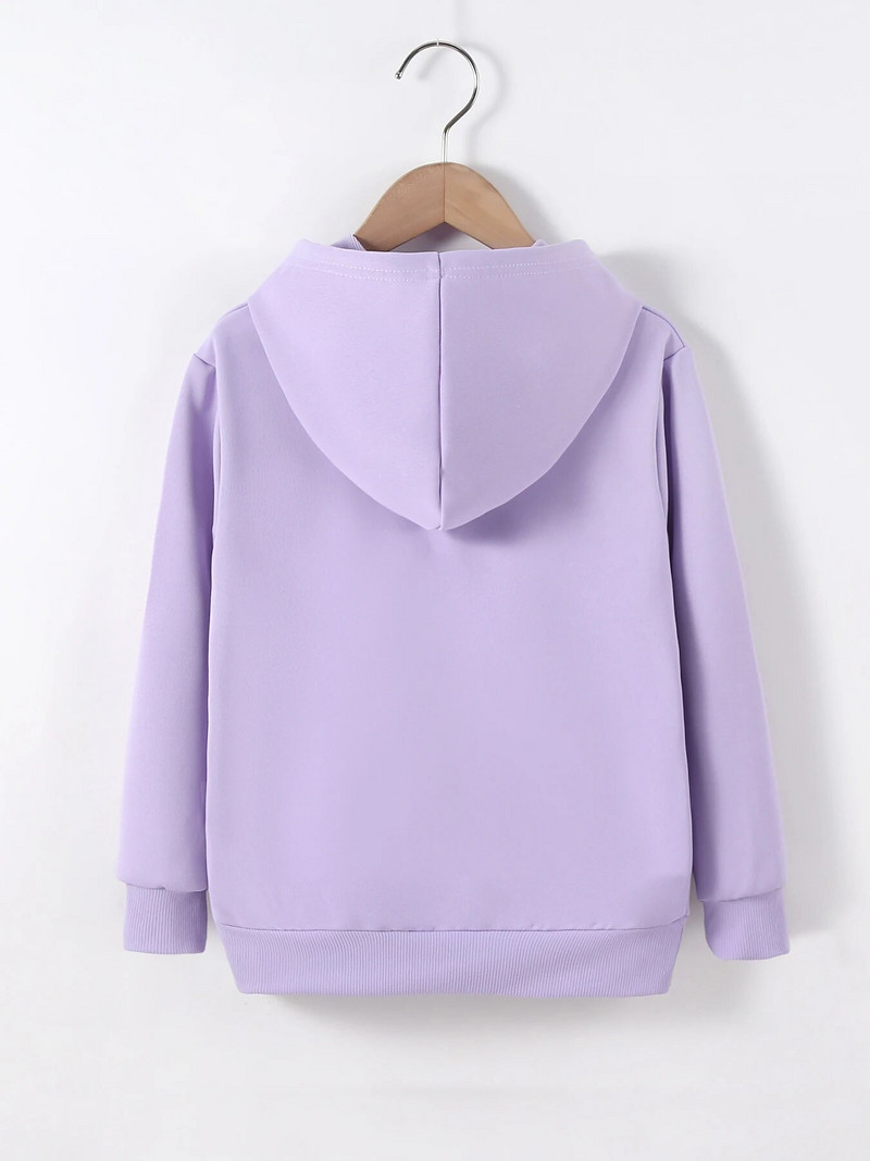 Solids ikdienas 4–12 gadu vecuma bērniem, meiteņu kapuces, apģērbi ar garām piedurknēm, kabatas kapuci, džemperi mazuļiem, džemperīši, rudens ziemas topi