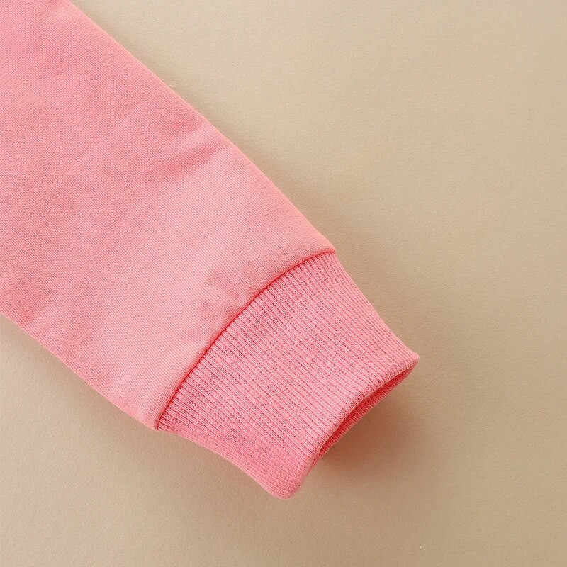 Bumeex meiteņu džemperis pavasara un rudens ar garām piedurknēm nāriņu izšuvumu meiteņu džemperis Bērnu kokvilnas pulovera džemperis