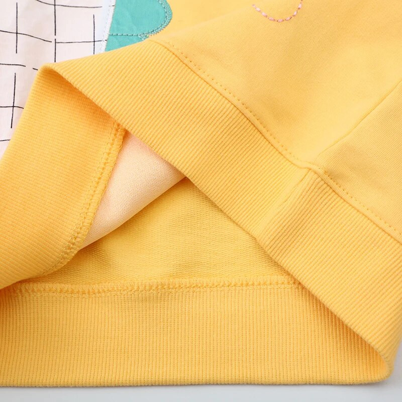 Little Maven 2023 Rudens Bērnu Apģērbi Bērnu Apģērbi Zīdaiņu Meiteņu Virsdrēbes Karikatūra Unicorn Džemperis Pavasara Topi Hoodies