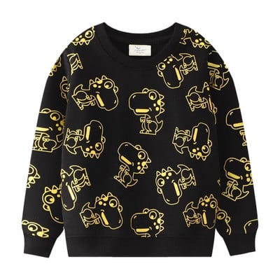 Hüppemeetrid Mood Tüdrukute Multifilmiga dressipluusid Lasteriided Armsad pikkade varrukatega Spordisärgid Lasterõivad