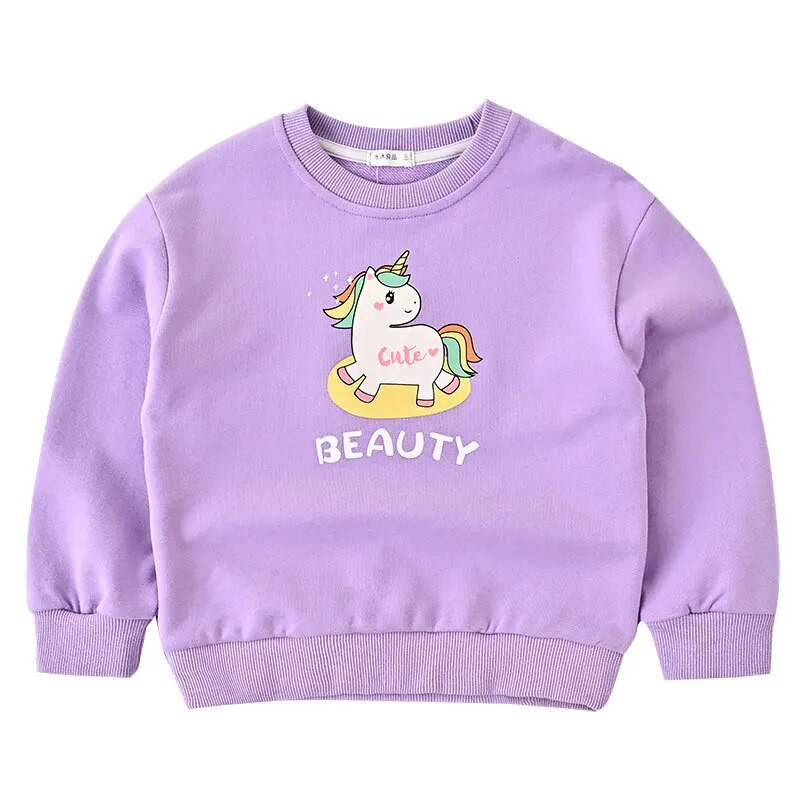 Pulover cu desene animate pentru copii, din bumbac pur, cu gât rotund, cămașă cu mânecă lungă, cu fundul de primăvară și toamnă, haine noi pentru bebeluși