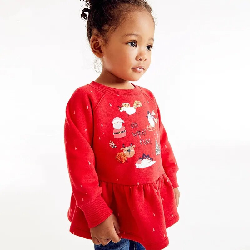 Ugrás méterek Új érkezés Mikulás Gyöngyös Gyerek Lányok Pulóverek Eladó pamut csillag tipegő gyerek blúz felsők