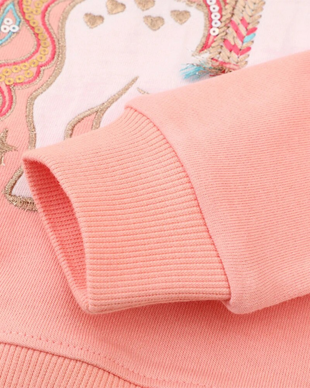 Little maven Hoodies για Παιδικά Παιδικά Ρούχα Παιδικά Ρούχα Κοριτσίστικα Φούτερ Unicorn Φθινοπωρινά ρούχα 2-7 ετών