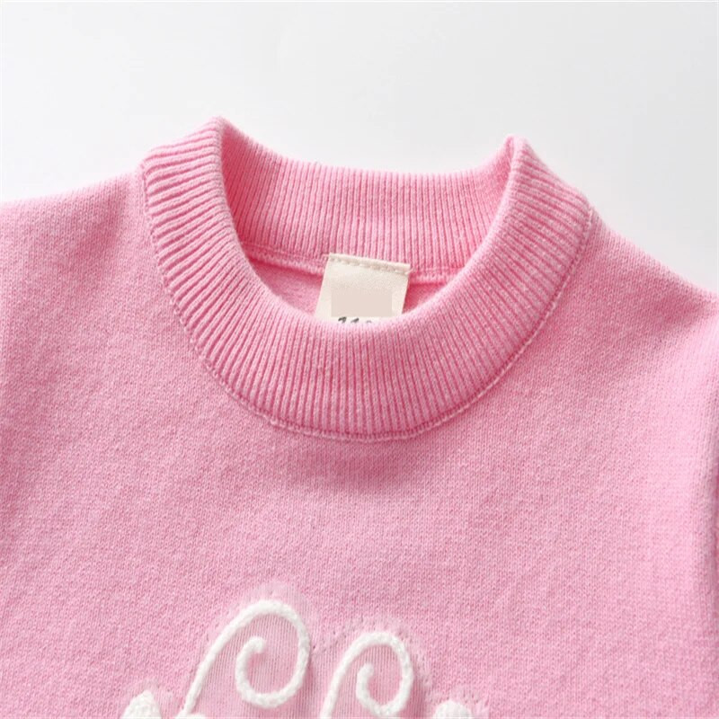 Jumping Meters 3-7T Butterfly hosszú ujjú új érkezés lány pulóverek őszre télre gyerek pulóverek babaruhák