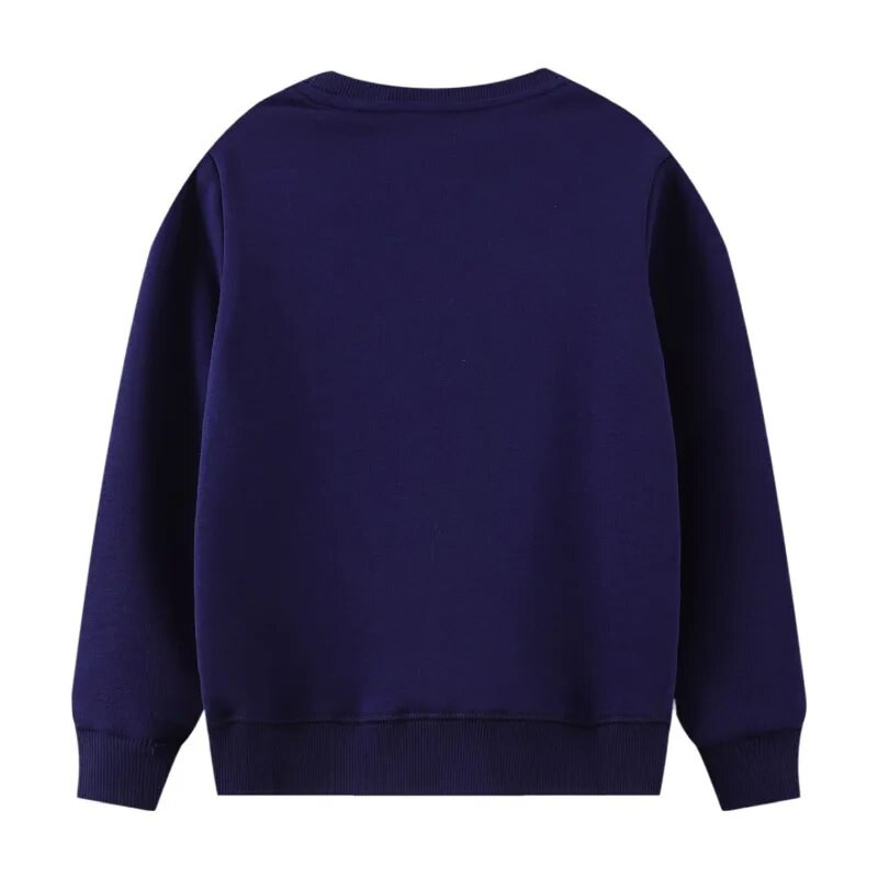 Little maven Girls 2023 jauni džemperi Dzīvnieku putni ar ziediem izšuvumi Meiteņu džemperis ar garām piedurknēm bērnu apģērbiem