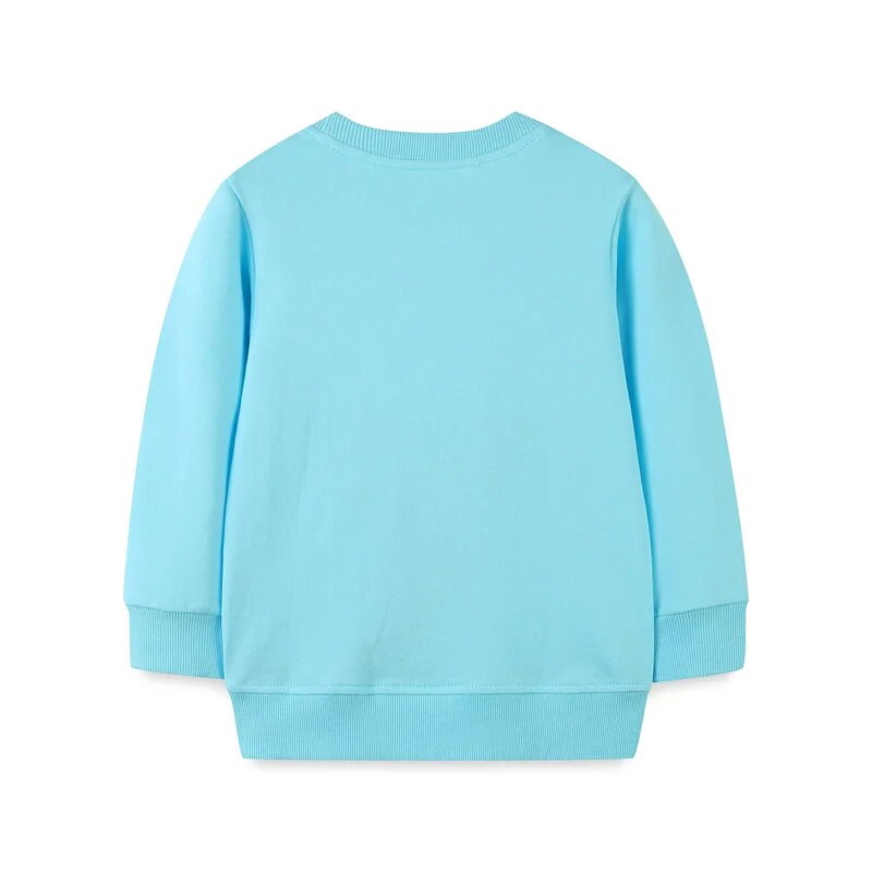 Jumping Meters 2-7T Baby Girls Pulóverek Őszi Tavaszi Tipegő Pamut Ruházat Állatok Szarvas Hímzés Gyermek Sport ingek