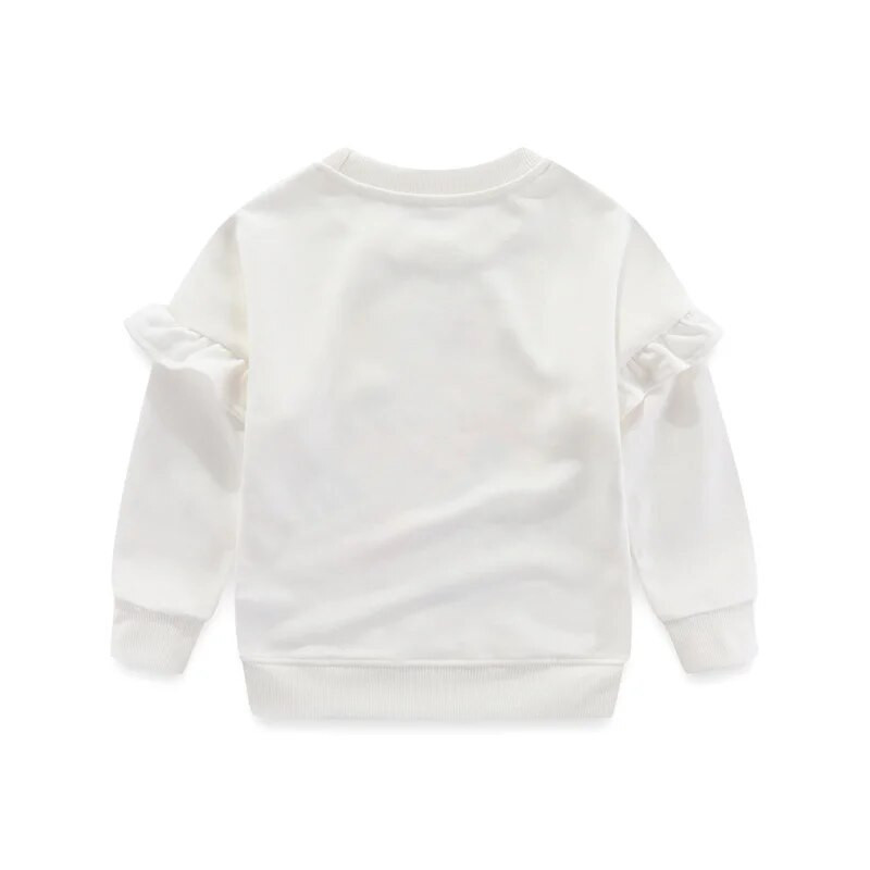 Šokinėjantys metrai Rudens pavasario mergaičių megztiniai su animacinių filmų spaudiniais karštai parduodami vaikiški viršutiniai marškinėliai ilgomis rankovėmis megztiniai marškinėliai mažiems vaikams