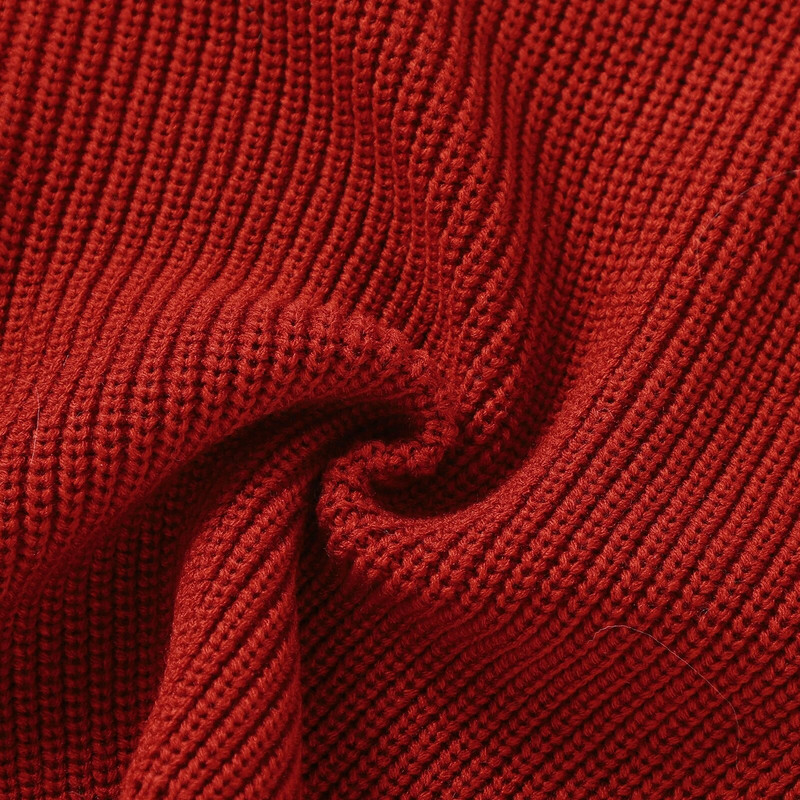 Meiteņu mazuļi Zēni Adīšanas Apģērbi Ziemas Silts Džemperis Džemperis Bērniem Burtu izšuvumi Garās piedurknes Pulovers Zīdaiņu trikotāža