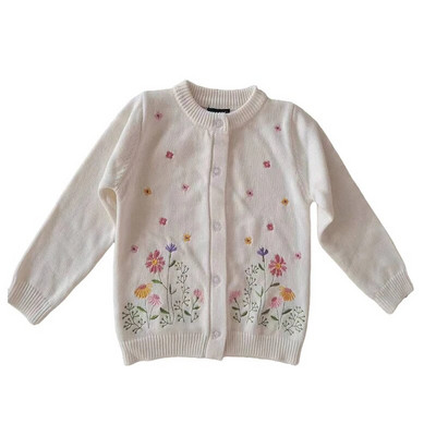 Little maven Bērnu meiteņu apģērbi Jauki rozā truša džemperis ar Little Chicks Kokvilnas džemperis Rudens apģērbs bērniem no 2 līdz 7 gadiem