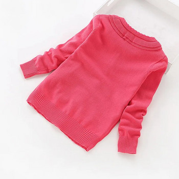 2022 Нови модни детски жилетки Прекрасни памучни пуловери за момичета 3-16 години Детски пуловер Модна памучна жилетка K8518