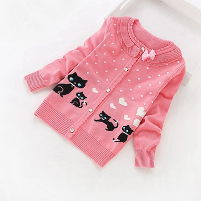 2022. gada jaunais modes bērnu jakas, meiteņu jaukas kokvilnas džemperis, bērnu džemperis 3–16 gadiem. Modes kokvilnas jakas K8518