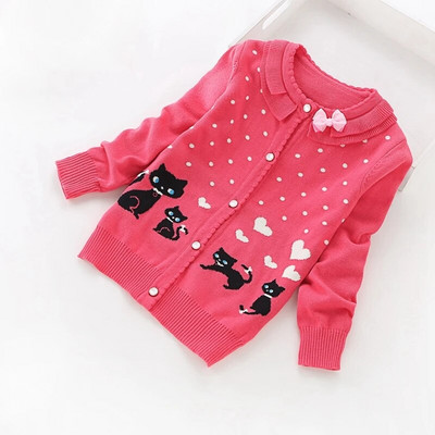 2022. gada jaunais modes bērnu jakas, meiteņu jaukas kokvilnas džemperis, bērnu džemperis 3–16 gadiem. Modes kokvilnas jakas K8518