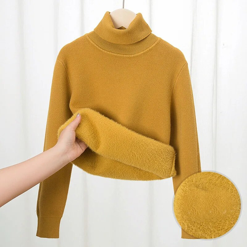 Ziemas bērniem Zēniem Zēniem Meiteņu Džemperi Ūdeles Samta Apkakle Pulovers Toddler Bērnu Silts Džemperis Zēniem Biezs Virsdrēbes 1-10G