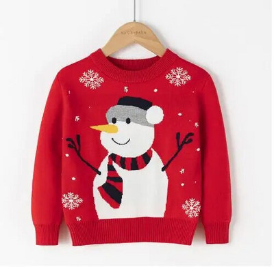 Ziemassvētku zēnu meiteņu džemperis rudens ziemas džemperis džemperis trikotāžas džemperis Ziemassvētku brieži aļņi bērnu džemperi trikotāžas topi
