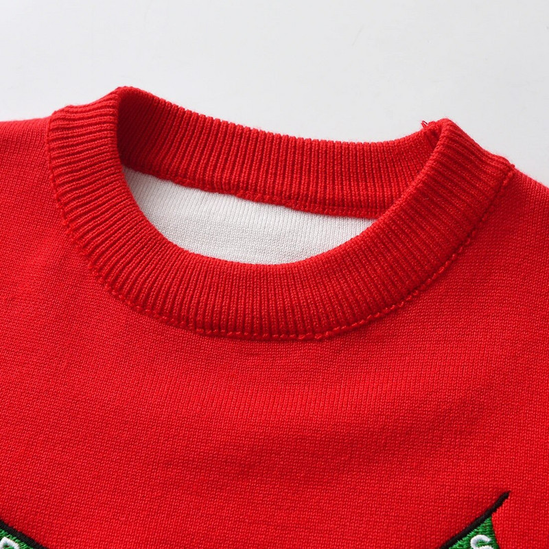 Μωρό αγόρι κορίτσι Πουλόβερ Παιδικά Χριστουγεννιάτικα Πλεκτά Πουλόβερ Ζεστά Πουλόβερ Παιδικά Ρούχα Φθινόπωρο Χειμώνας Παιδικά Χριστουγεννιάτικα Ρούχα