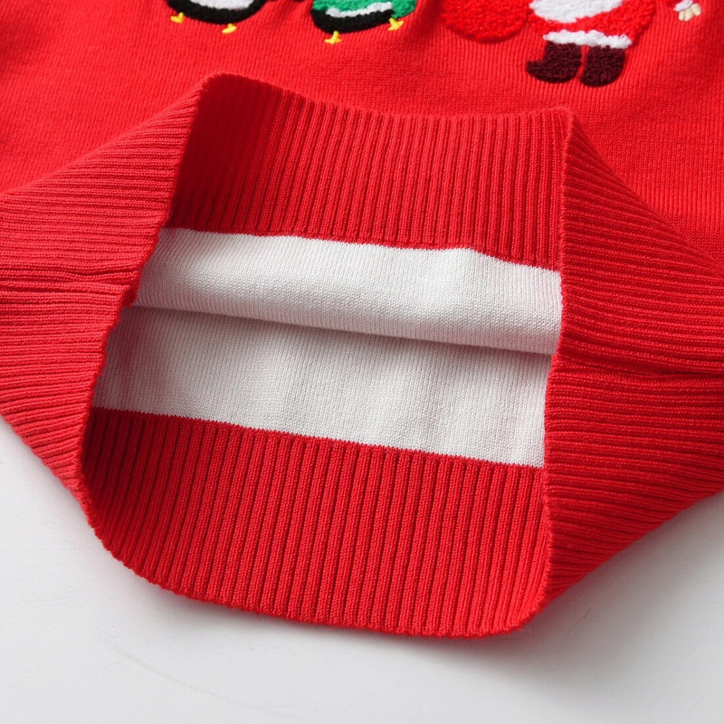 Μωρό αγόρι κορίτσι Πουλόβερ Παιδικά Χριστουγεννιάτικα Πλεκτά Πουλόβερ Ζεστά Πουλόβερ Παιδικά Ρούχα Φθινόπωρο Χειμώνας Παιδικά Χριστουγεννιάτικα Ρούχα