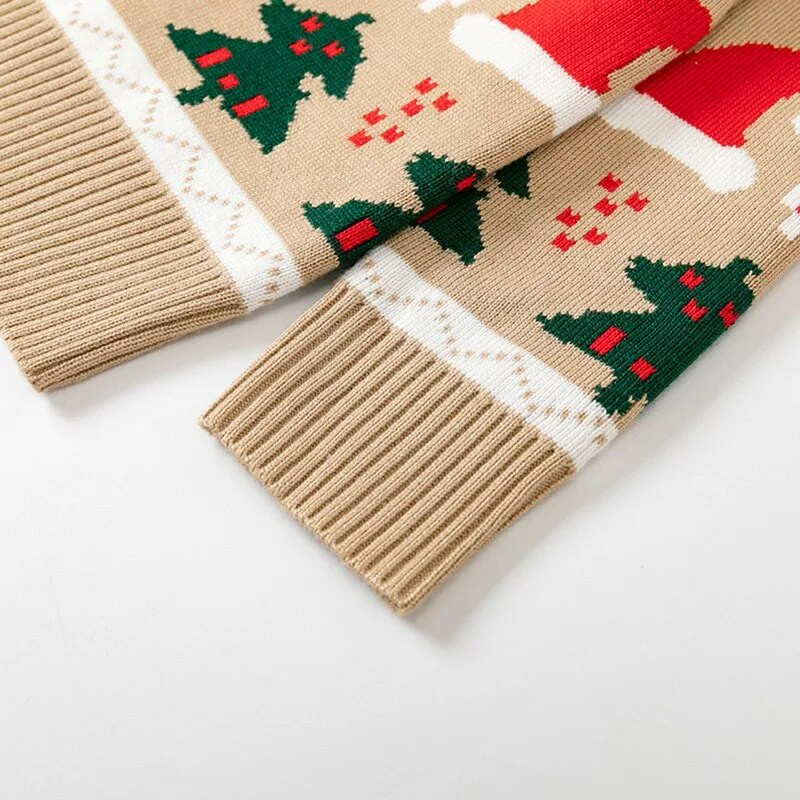 Rudens bērnu multfilma Ziemassvētki Mazuļi Meitenes Zēni Džemperis Apģērbs Trikotāža Pulovers Trikotāžas Džemperis Bērnu Ballīte Ikdienas Džemperi