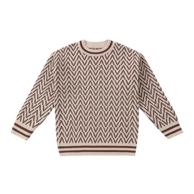 4 līdz 12 gadi bērni zēni meitenes ar ģeometrisku apdruku skujiņas džemperis bērnu tīņu bērnu modes rudens ziemas gadījuma trikotāžas džemperi