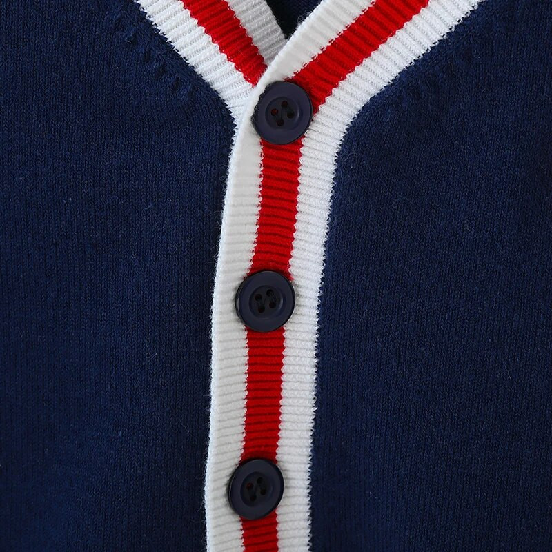 Bērnu apģērbi Rudens Ziemas Bērnu Trikotāžas Džemperi Zēniem Jaciņa Bieza Bērnu jaka Skolas Kokvilnas Mētelis Meiteņu Apģērbs