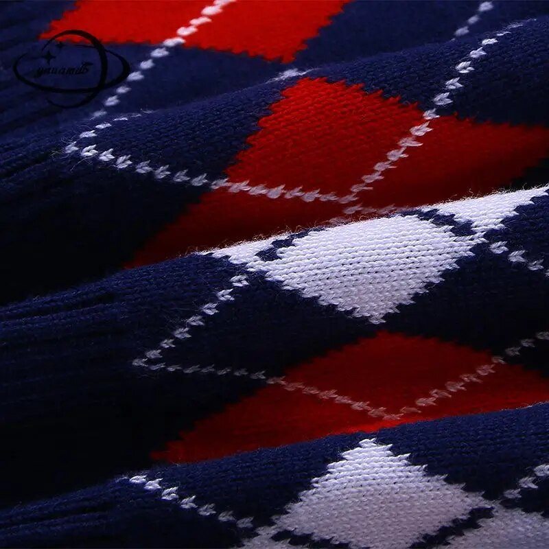 Bērnu Vestes Mētelis Pavasaris Rudens 4-11 g Kokvilnas zēni, meitenes, trikotāžas vestes Argyle, bez piedurknēm V veida kakla izgriezuma bērnu tops, Y30