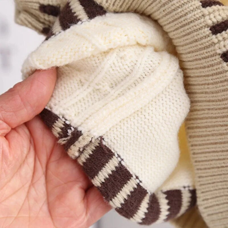 Äärisega kootud vest poiste tänavarõivastele Elastne ribi-kootud varrukateta laste vabaaja jope kevadsügisene beebipoiste püksid GY04182