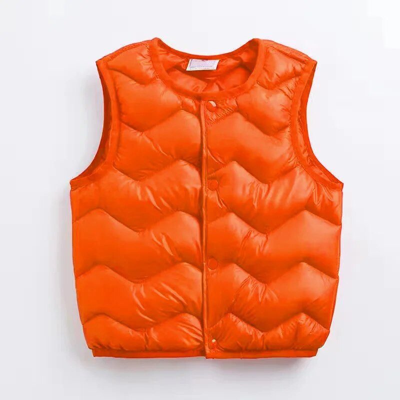 Vaikiška šilta liemenė vaikiška išorinė medvilninė liemenė vaikiška kūdikio liemenė rudens ir žiemos užsienio stiliaus vyriška ir moteriška kūdikio liemenė