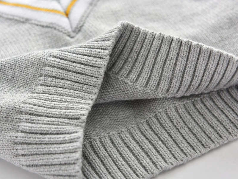 Pavasara rudens skolas formas veste zēniem Trikotāžas Džemperis Veste Bērnu Pulovers V veida kakla Mētelis Zēnu Bērnu Jaka Apģērbs