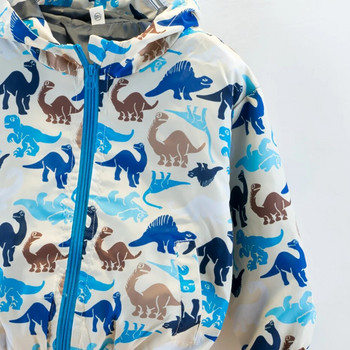 Παλτό για αγόρι Δεινόσαυροι Σχέδιο Παλτό Boy Casual Style Παιδικά Μπουφάν Παιδικά Ενδύματα για Παιδιά