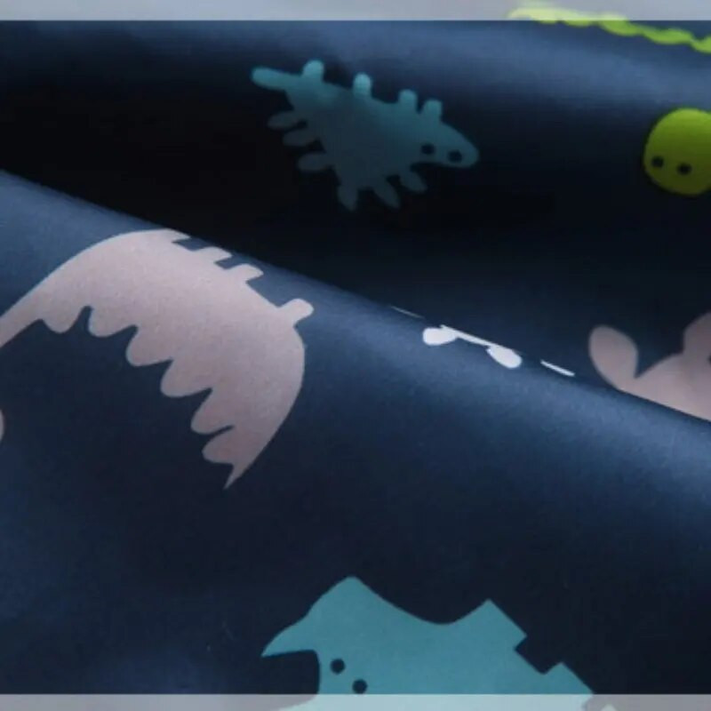 Vaikų berniukų striukė su gobtuvu, atspari vėjui, animacinių filmų piešiniai su gyvūnais, paltai su užtrauktuku, vaikiški, berniukų švarkai, drabužiai