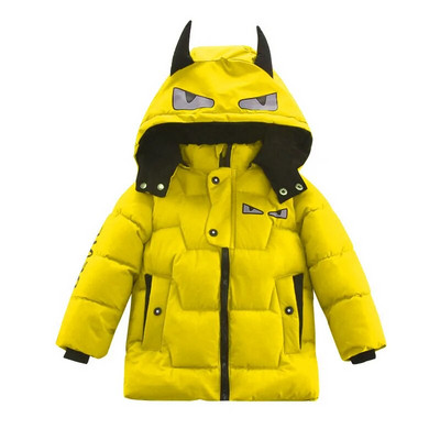 Bērnu jaka 2023. gada rudens ziemas jaka zēniem Bērniem ar kapuci silta virsdrēbes mētelis zēnu drēbēm Bērnu zēnu jaka 3 4 5 6 gadi