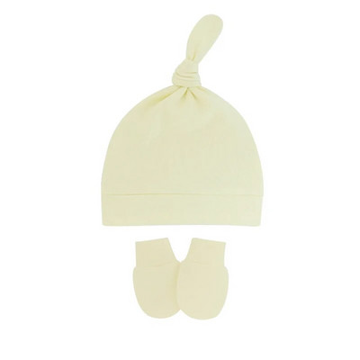 Jaundzimušā fotografēšanas cepure ar dūraiņu komplektu Cute Cotton Baby Boy Girl Meitene Šalle Silts Zaķītis Beanie Cimdi New Born Cap Aksesuāri Dāvana