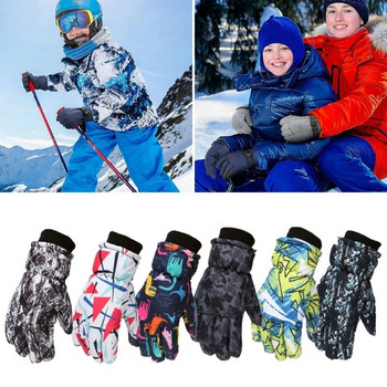 Ski Winter Must Anti-slip Thicken Ζεστά αδιάβροχα παιδικά γάντια σκι Snow γάντι