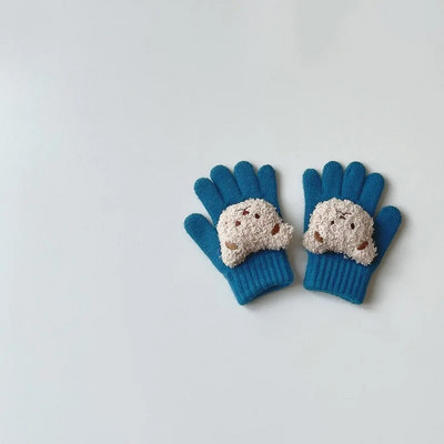 2–6 metų vaikams, žiemai, šiltos pirštinės, kūdikiams, mergaitėms, berniukams, mažiems vaikams, storoms, mieloms meškiukams, megztoms vilnonėms pirštinėms.