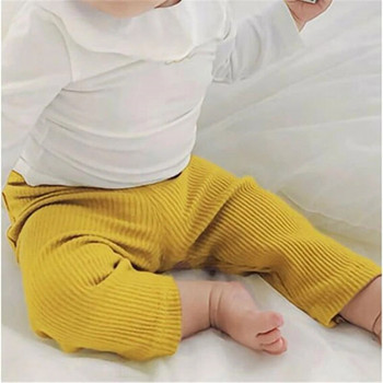 Клинове за момичета Плетени детски дълги панталони Есенни бебешки клинове за момичета Бебешки долнище Панталони