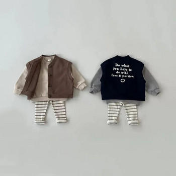 Baby Simple Solid κολάν Κοριτσίστικα Παντελόνια με ρίγες παντελόνια Παιδικά βαμβακερά ελαστικά Slim Παντελόνι Newborn Boy Stretch Παντελόνι