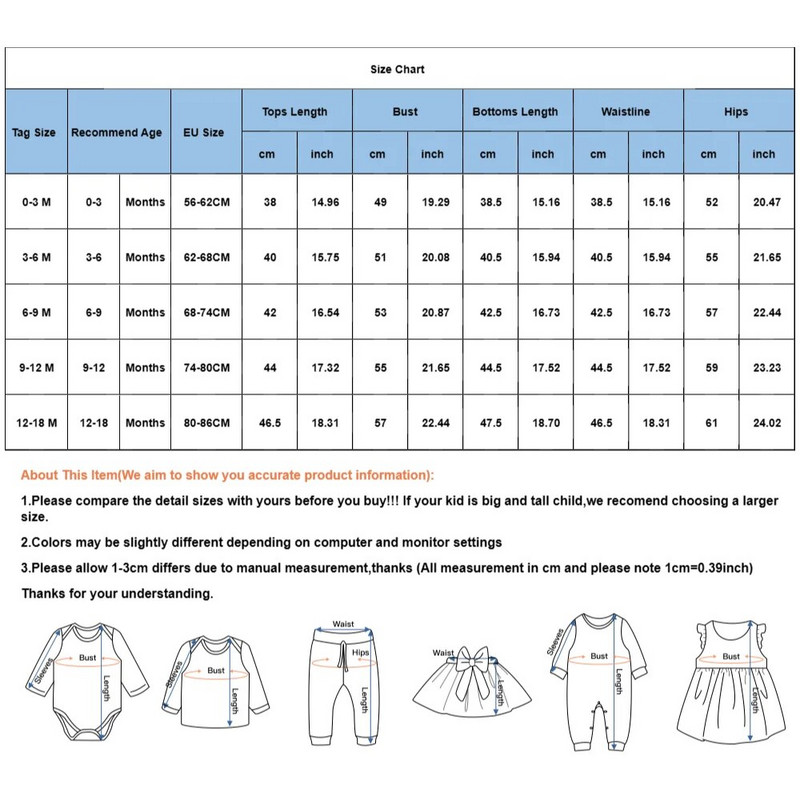 LAPA 0-18M Ziemassvētku jauks zīdaiņu uzvalks meitenei, sarkans, volāns ar garām piedurknēm un rūtainas bikses + galvas saite 3 gab. Mazu bērnu ballīšu komplekts