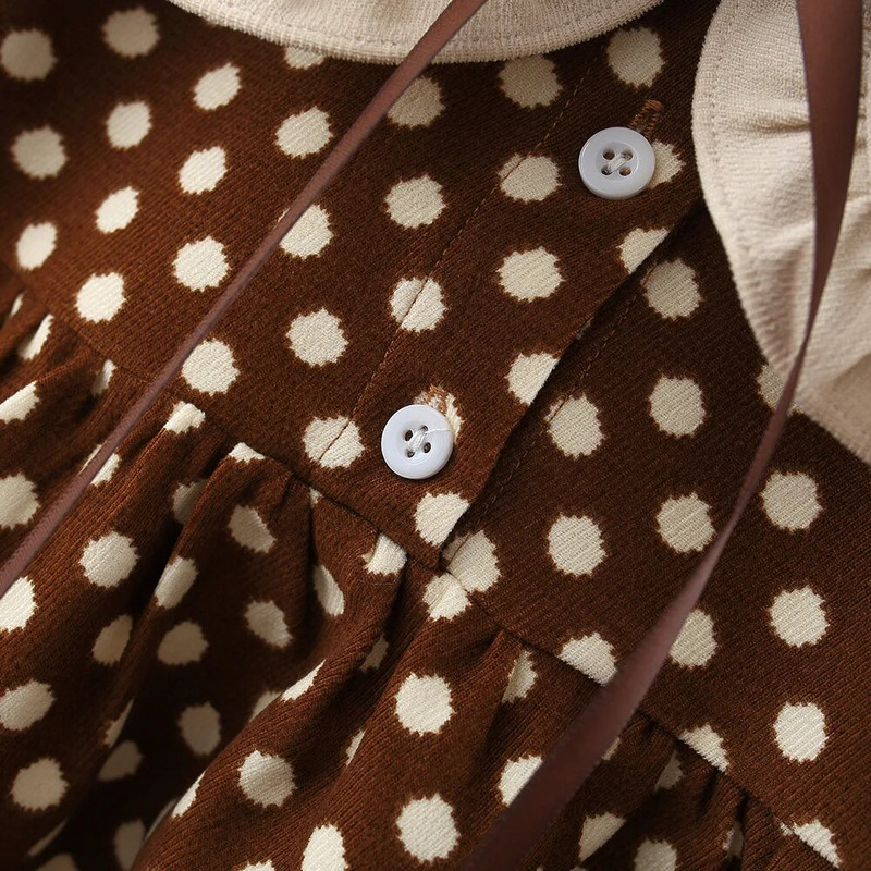 Rudens jaundzimušo meiteņu apģērbi Toddler Princeses kleita meitenei 1 gadu dzimšanas dienā Ziemassvētku kleitas zīdaiņu apģērbs