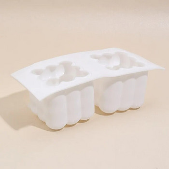 3D Bubble Cube Φόρμα σιλικόνης Κεριά Αρωματοθεραπείας Σαπούνι Κουζίνας DIY Εργαλεία ψησίματος Εργαλεία ψησίματος για κέικ